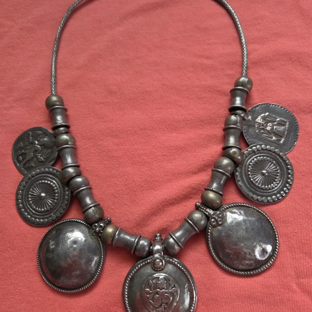 Unique sterling necklace